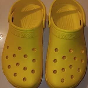 Crocs yellow unisex
